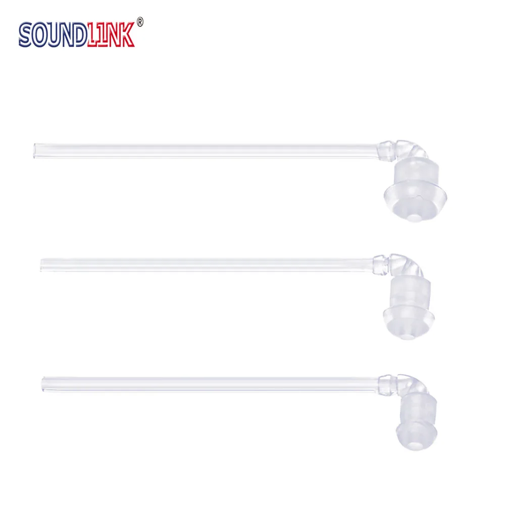 

50Units BTE Hearing Aid Dome with Tubing Earplug Ear Tip with Tube 3 mm Outer Diameter