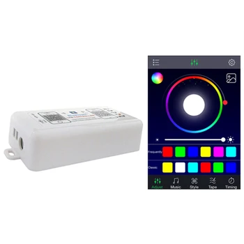 

LEDLUX CL0103 Led Dimmer Bluetooth 4.0 RGB RGBW Controller 12V 24V for Smartphone Iphone iOS Android