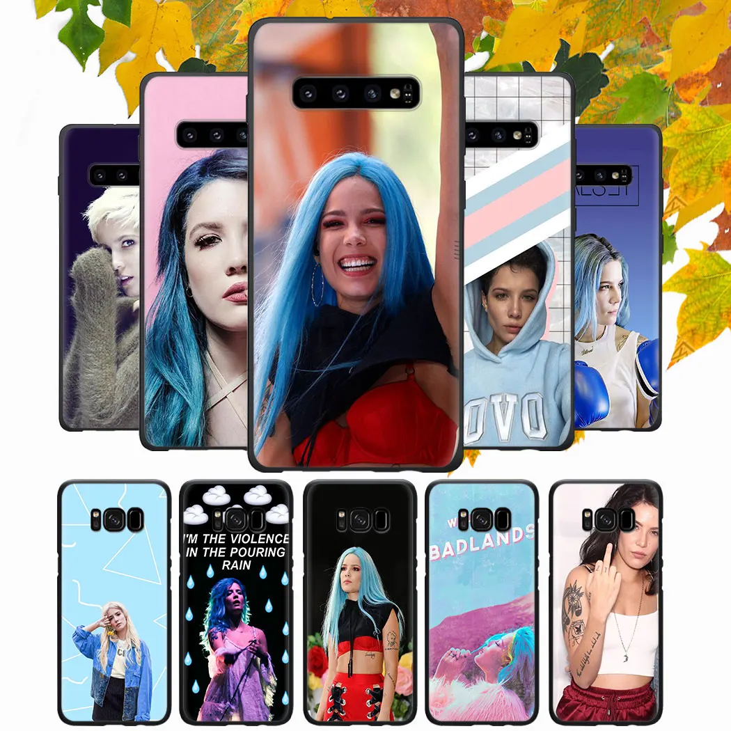 Мягкий силиконовый чехол для Samsung S6 S7 S8 Edge S9 S10 Plus S10e телефона Badland Halsey | Мобильные