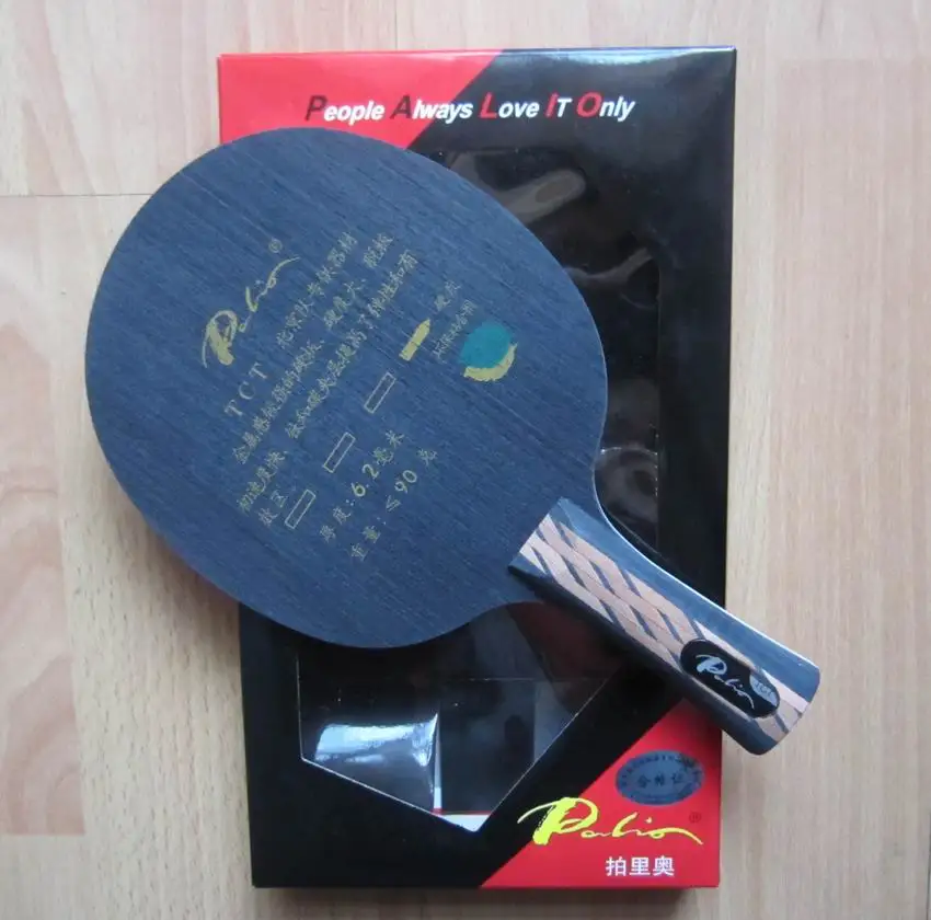 Оригинальный Palio TCT (Ti + Carbon) лезвие для настольного тенниса углеродное ракетка