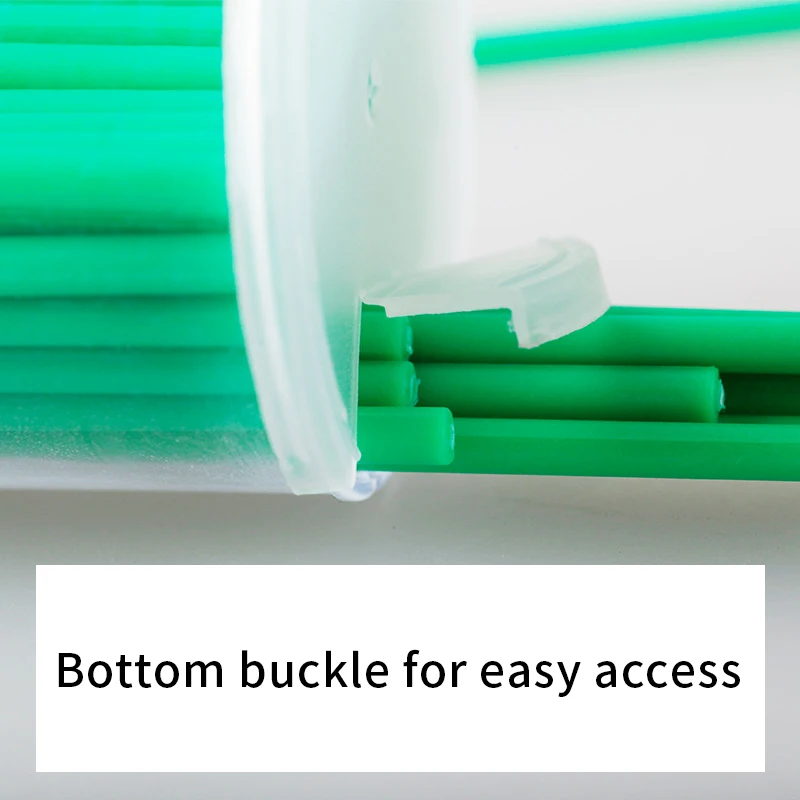 

100pcs Bag Eyelash cotton swab Multipurpose eyelash brush green Lash Extension remove clean cotton swabs makeup brushes tools