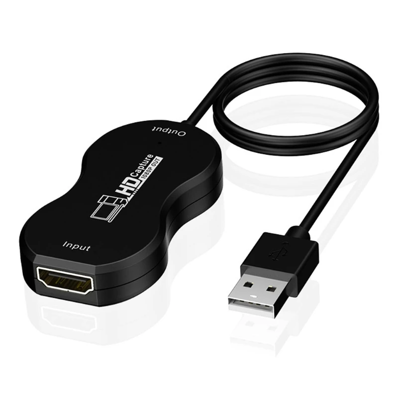 

USB2.0 to High-definition 1080p 30fps Video Capture Card Game Live Capture B95D