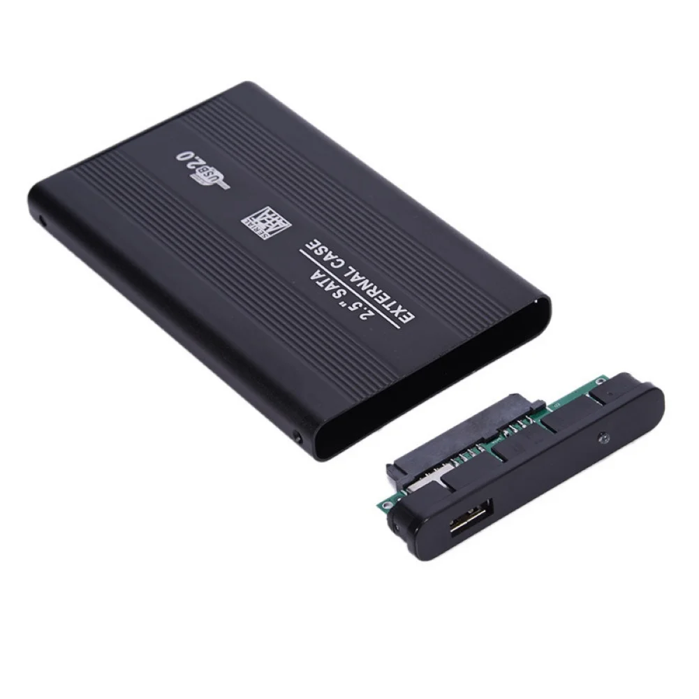 2,5 дюймов HDD корпус Внешний USB 2,0 SATA Корпус SSD, HDD Мобильный Корпус для жесткого диска коробка диско Дуро экстерно док-станция