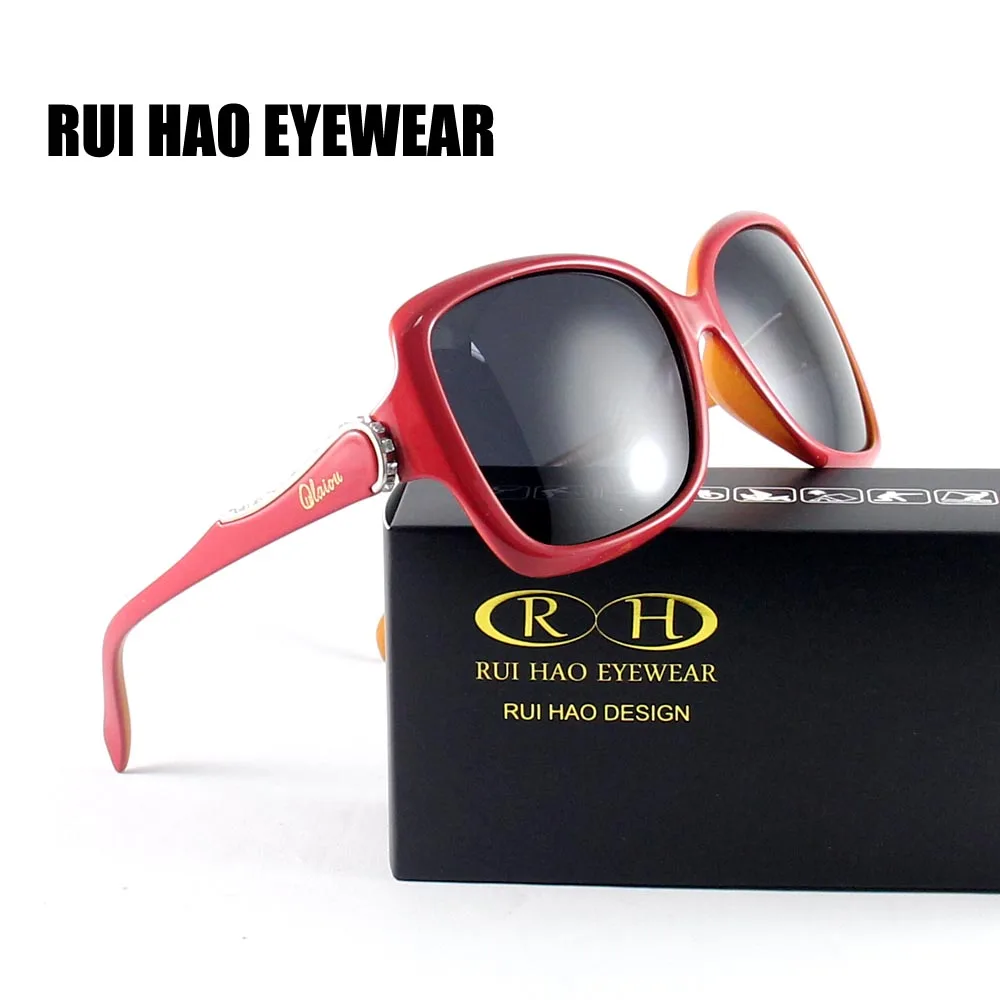 Поляризационные солнцезащитные очки для женщин 3 цвета отдыха торговые вождения