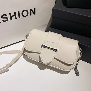 

Bags For Women 2020 PU Leather Chain Crossbody Bags Sac A Main Designer Shoulder Bag Femme Ladies Luxury Handbags Bolsos Mujer