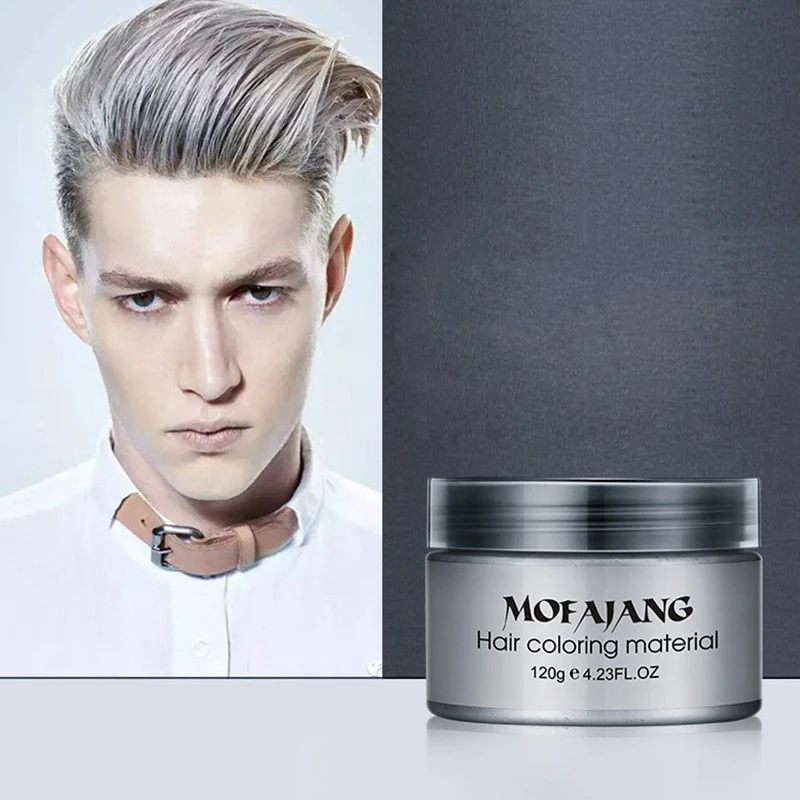 MOFAJANG 2 предмета Стиль Средства для укладки волос Цвет воск краска для одноразового формования вставить воск для окрашивания волос Make Up, синий и зеленый