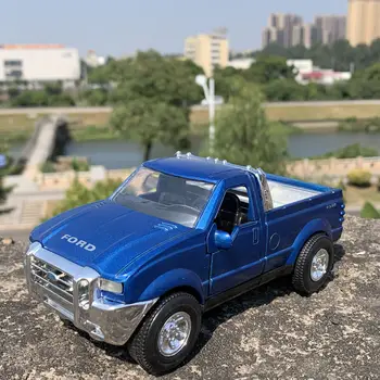 

Hot sale 1:32 alloy Ford F350 pickup car model,2 door children's classic car toys,collectible gifts,free shipping