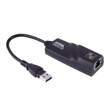 

Free Drive Usb 3.0 Gigabit External Network Card Pc Tablet Universal 1000m Wired Network Card To Rj45
