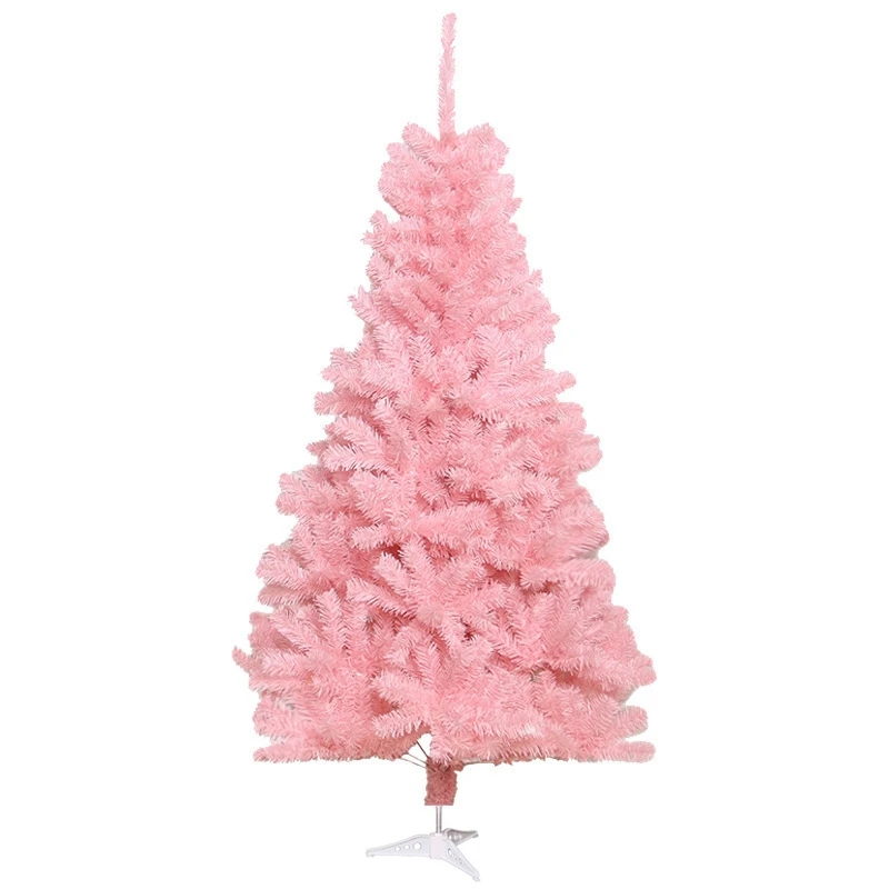 Creative Pink PVC Encryption Christmas Tree For Home Decorations Kids Gifts New Year Ornaments Desktop Decor New Christmas Tree