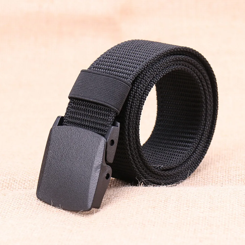 Men's Genuine Luxury Business Leather Belt Nylon Fabric Military Outdoor Tactical Belt Army Style Male Belts leather belt price