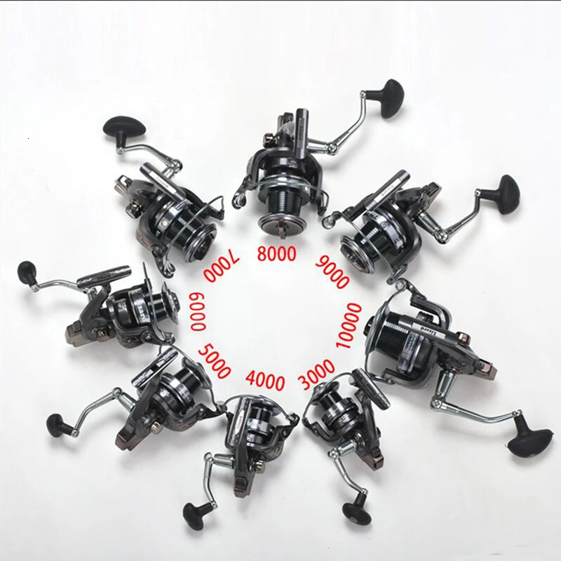 Полностью Металлическая Рыболовная катушка спиннинг большая рыба карп Морская