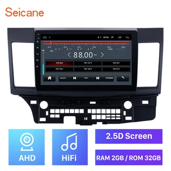 

High version ROM 2GB RAM 32GB 2.5D Android 8.1 10.1 inch Car Radio Unit GPS Player For Mitsubishi Lancer-ex 2008 2009 2010-2015