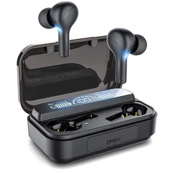 

Noise Reduction In-Ear Headphones Led Digital Display Touch Headset Bilateral Stereo Voice Prompts Headphones