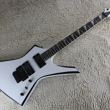 Высокое качество Заводская распродажа Jackson KE2 Келли белая электрогитара, гитара Jackson-1312-21