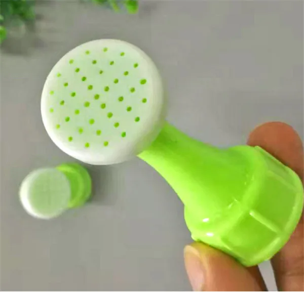 New 1PC Portable Watering Shower Drink Bottle Cap Garden Plant Seedlings Watering Attachment Soft Drink Bottle Top Waterer
