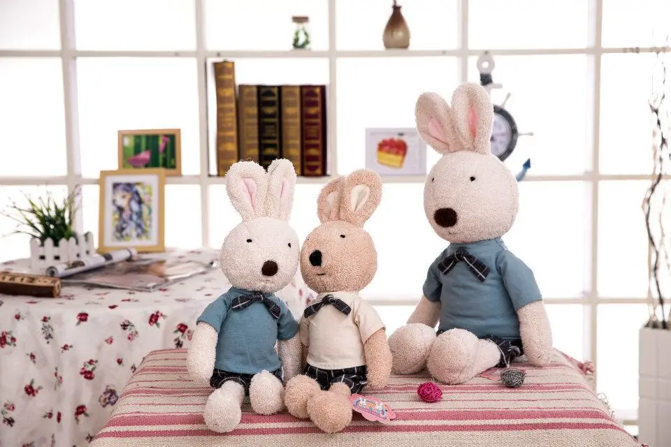 

Button T-shirt Prince Rabbit Plush Doll Birthday Gift