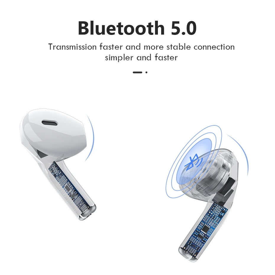 Мини Bluetooth Беспроводные наушники с микрофоном TWS беспроводные водонепроницаемые
