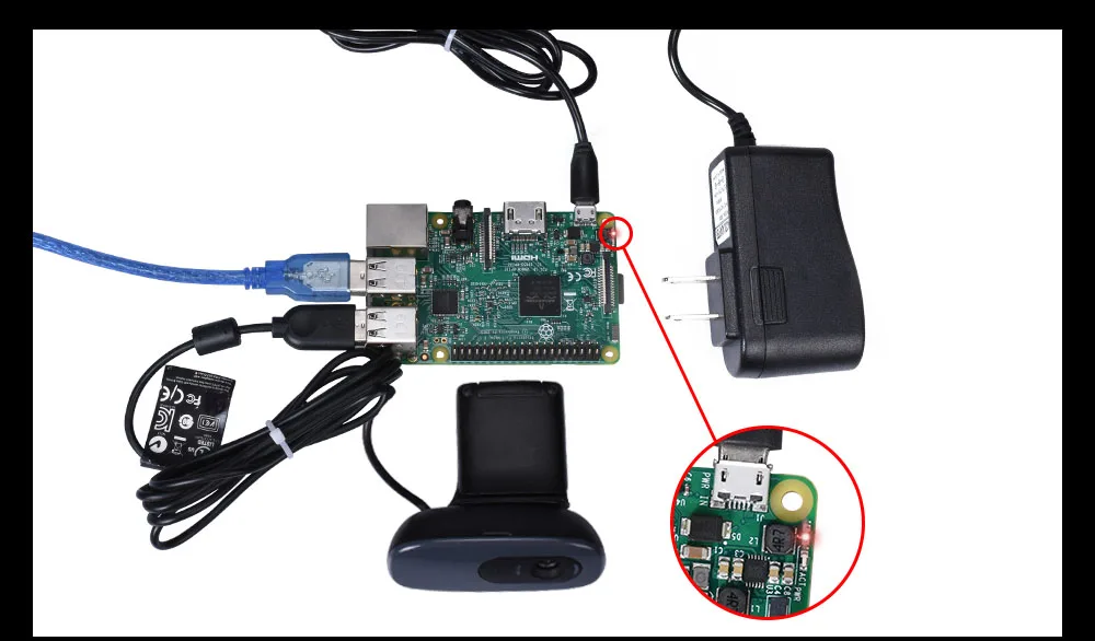 Осьминог Raspberry Pi 3 комплект Модель B с блок питания камеры макетная плата для 3D-принтера Ender 3 Micro USB