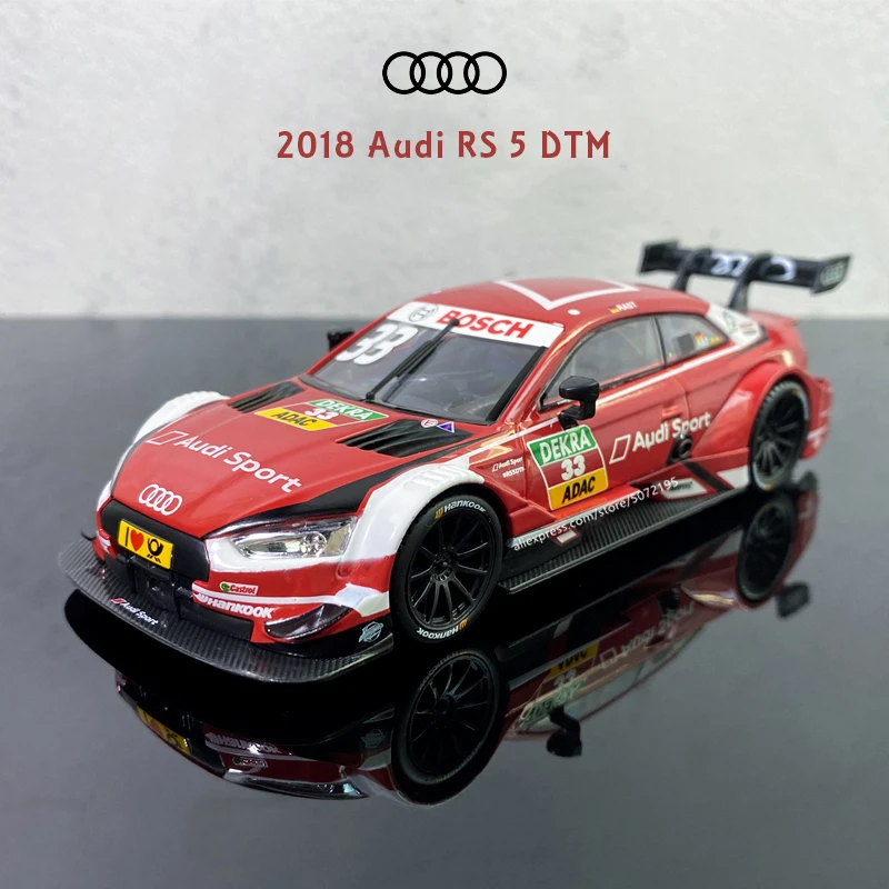 

Bburago 1:32 2018 Audi RS 5 DTM rally car model Simulation Alloy Car Model Collect gifts toy
