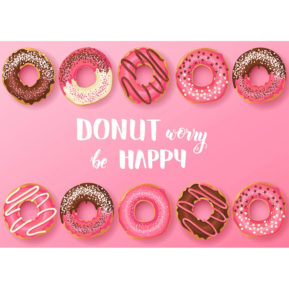 Фон для фотосъемки новорожденных детей с изображением пончиков | Электроника