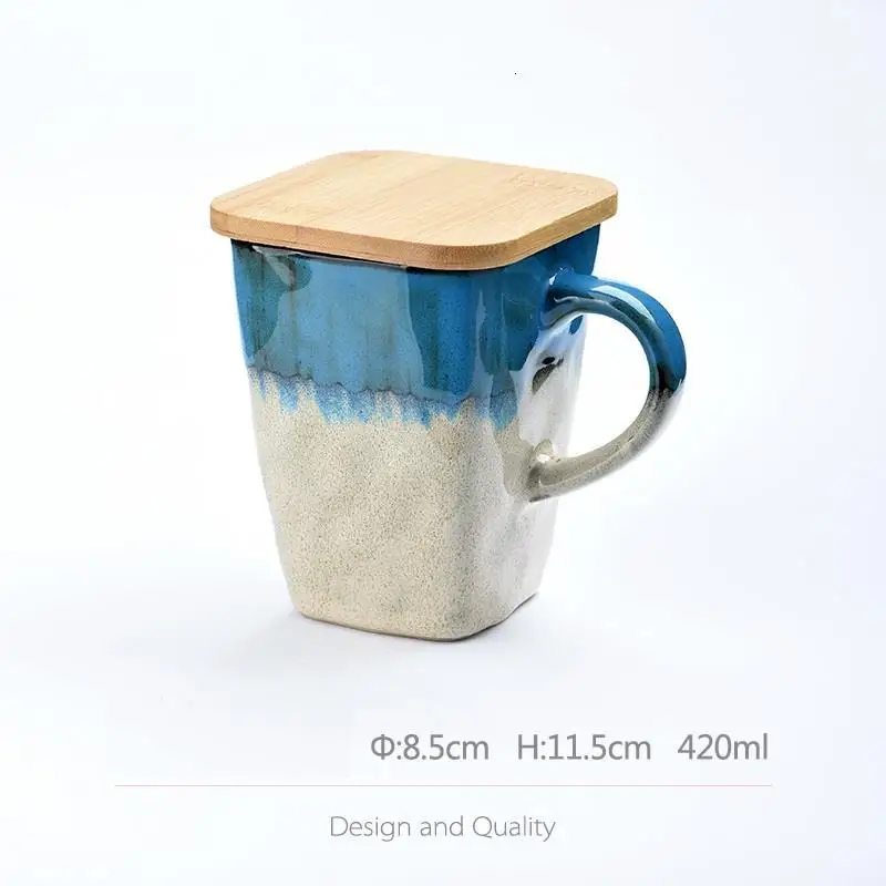 Kopjes посуда для напитков Экологичная Tazzine Caffe кофе Xicara большой чай молоко Taza De кафе керамическая кофейная чашка новинка кружка для путешествий - Цвет: MODEL B
