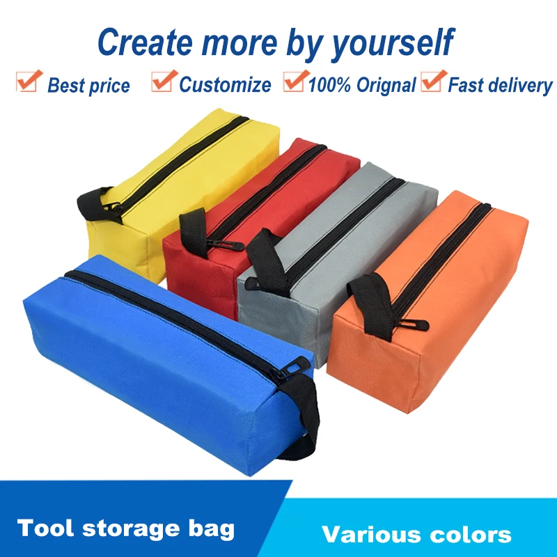 Storage-Tool-Bag Toolkit Fishing-Holder Oxford-Cloth Electrician Drill-Bit Hardware Screws
