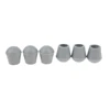6pcs Round Bottom Rubber Tip For Triangle Cane Stool Crutches Chair 3/4" 3