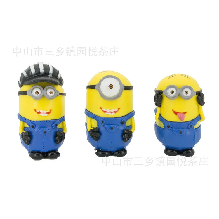 

3D Anime Peripheral despicableme Despicable Me Despicable Me 3-Small Yellow People Plastic Toys Model