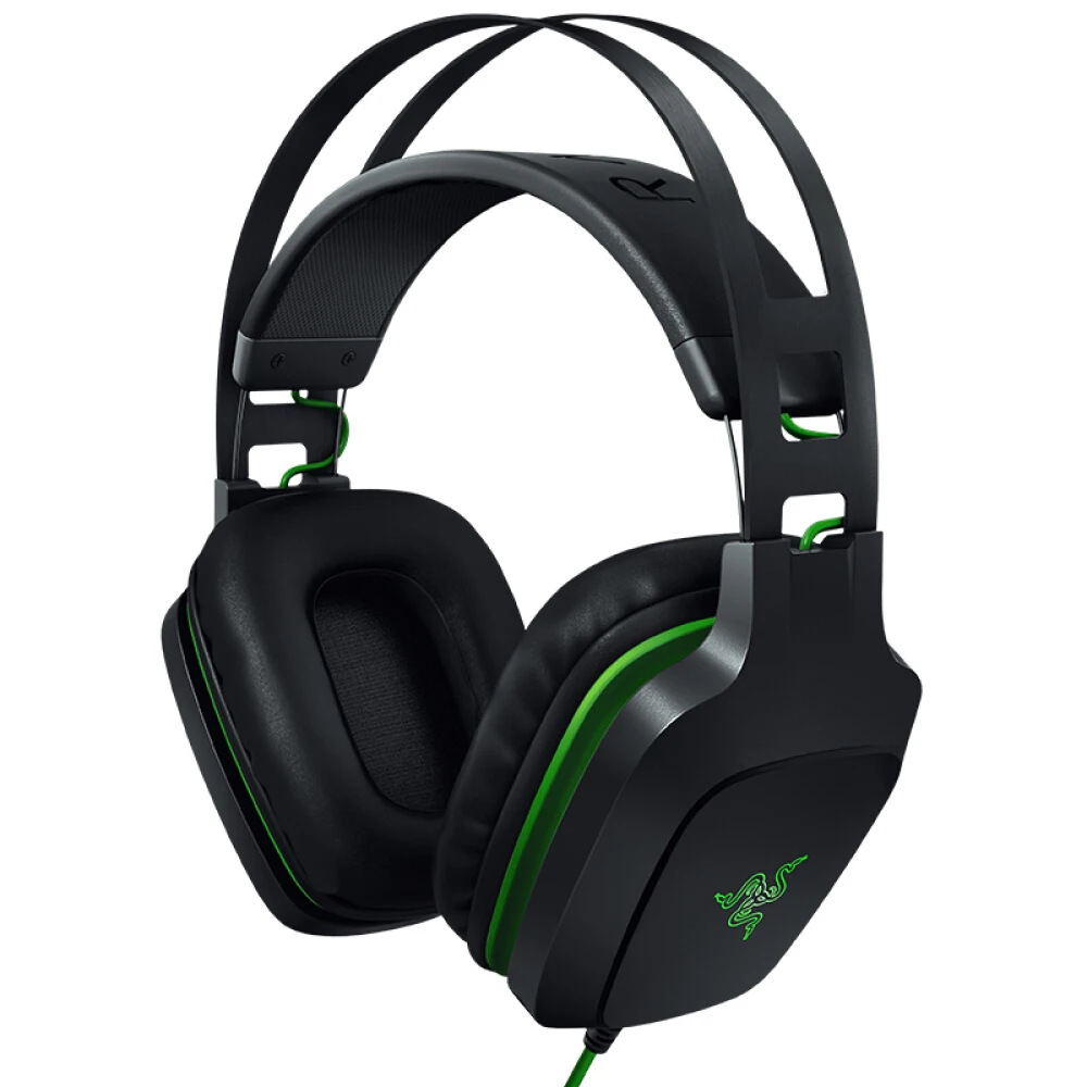  Razer Electra V2 USB Gaming Headset PC Headphone Earphone Virtual 7.1 Surround Sound Auto Adjusting