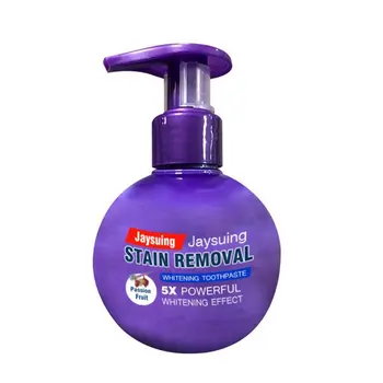 

Smoke Coffee Tea intensive Stain Remove Removal Whitening Toothpaste Fight Bleeding Gums Toothpaste Bamboo Handle Toothbrush