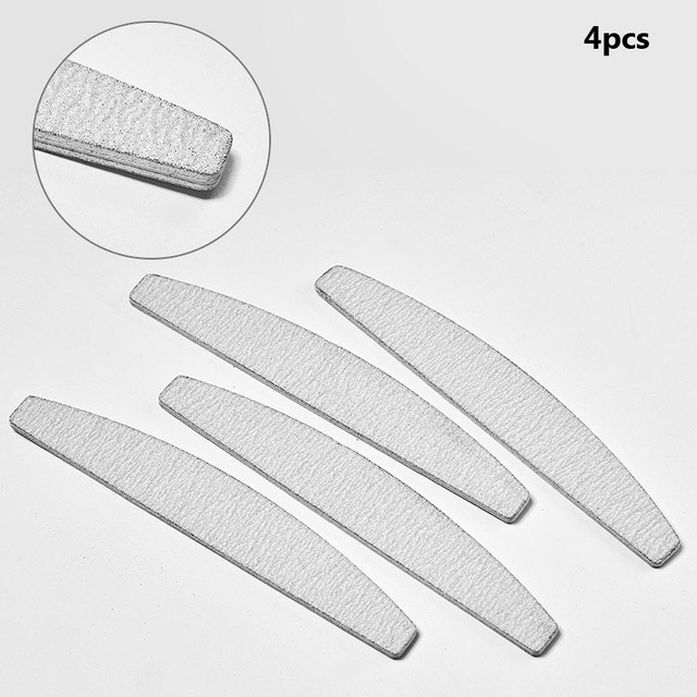 Wooden Nail File 180/240 Colorful Sandpaper Buffer Block Pedicure Manicure Polishing Tools Professional Nail Files