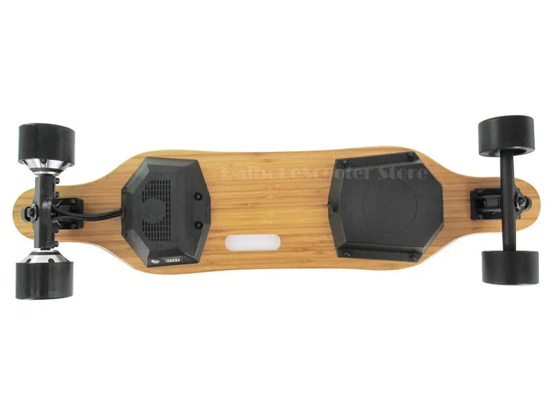 Daibot Adult Electric Scooter Electric Scooters Dual Motor 450W BlackRed Portable Remoter Control 4 Wheels Electric Skateboard  (18)