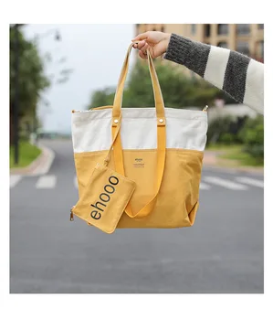 

Canvas bag lady's new cross-border explosive oblique Bag Korean version leisure lady's handbag in 2019