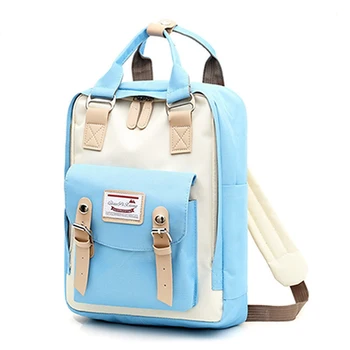 

Multifunction backpack girls shoulder bag High quality canvas laptop backpack schoolbag for teenager girls boys travel