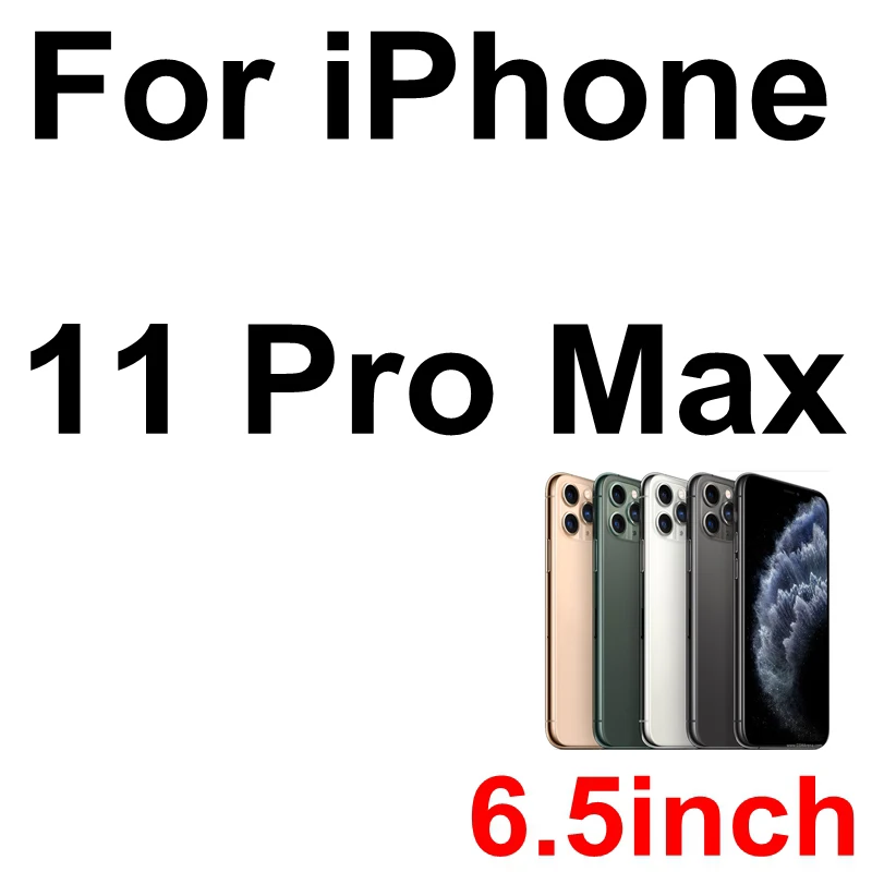 10 шт./лот 9H закаленное стекло для iphone X 5 5S SE 6 6s 7 8 plus XR XS Max XS 11 Pro Max защитная пленка из пенопласта посылка - Цвет: 11 Pro Max