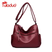 Роскошные сумки женские дизайнерские мягкие кожаные сумочки сумки-мессенджеры для женщин сумки через плечо Сумочка Sac основной Femme