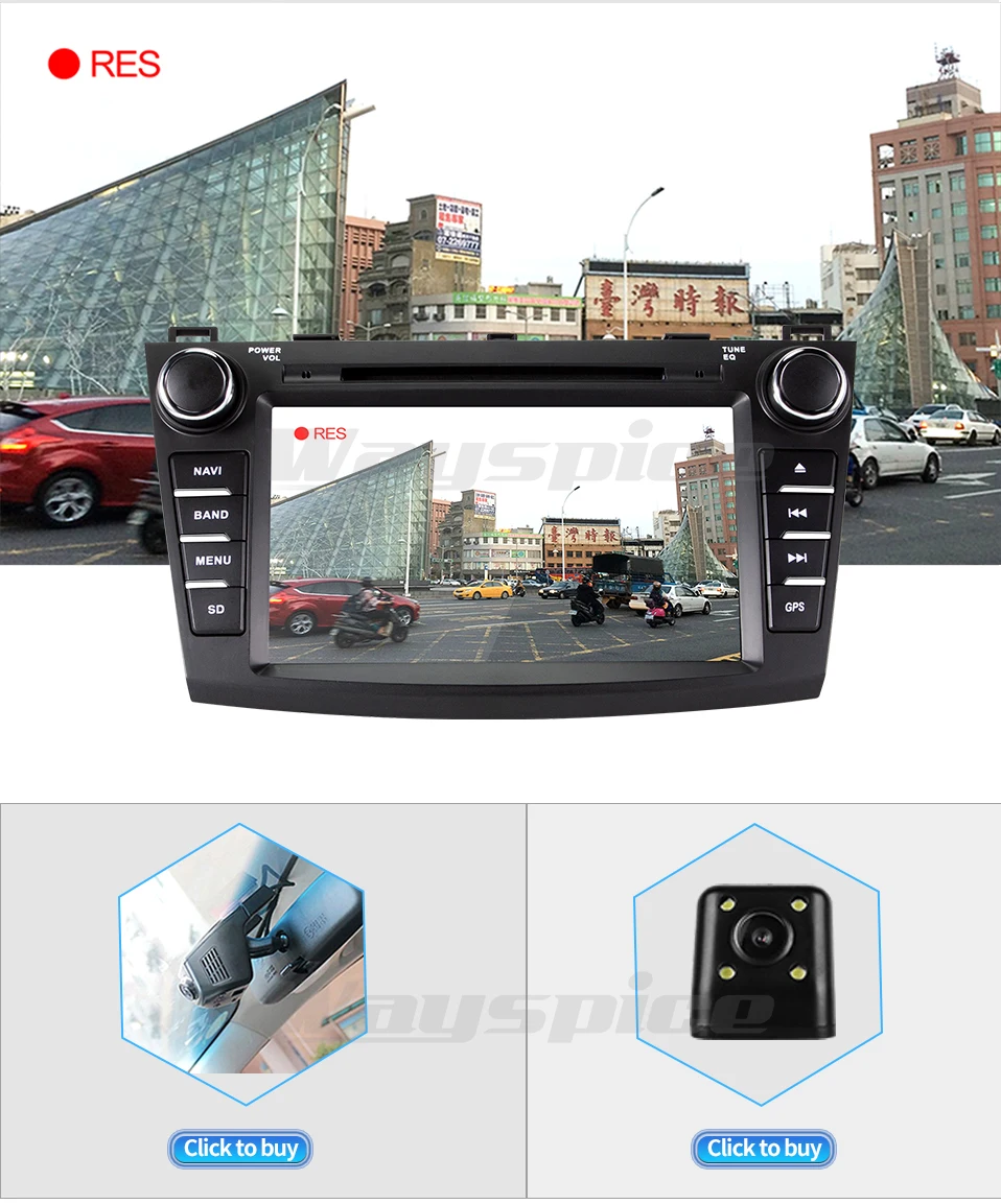 Wayspice android 9,0 автомобильный dvd для Mazda 3 2012 2012 2013 автомобильный Радио мультимедийный плеер