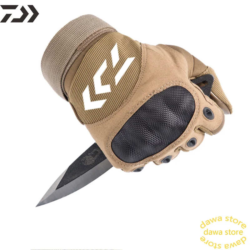 Daiwa полный палец рыболовные Гольфы тепловой полный палец перчатки Спорт на открытом воздухе Рыбалка Мужская Нескользящая Рыбалка Туризм одежда