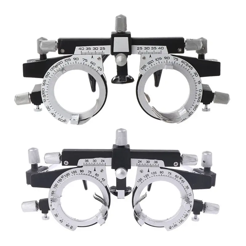 

1pc Optical Trail Lens Frame Glasses Titanium Alloy Adjustable Optometry Test Frame