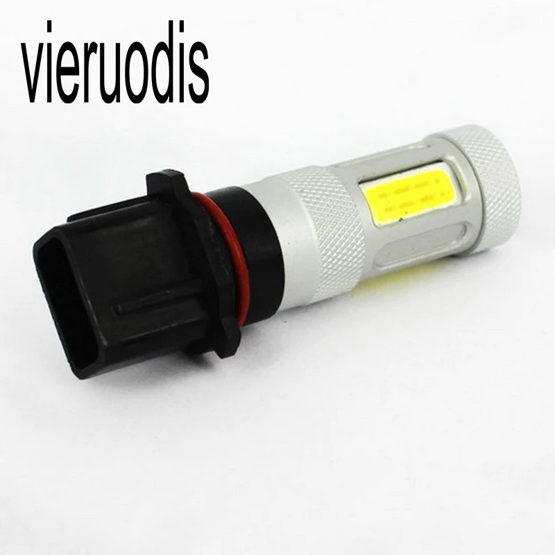 

2PCS P13W Car COB Fog Light 3+1 with Lens No Polarity New Imported COB White AC/DC12-24V