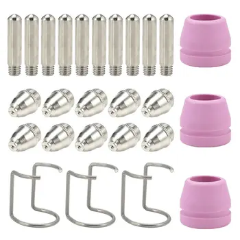 

60A Torch Electrode Nozzles Tip Plasma Cutter Consumables Tools For AG60/SG55