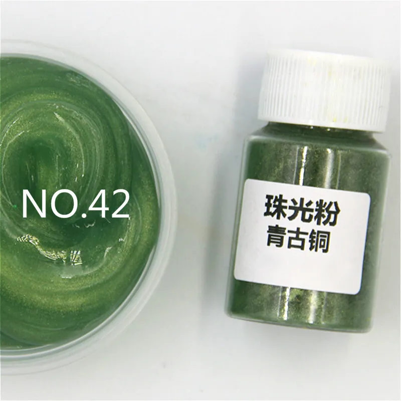 Diy Handmade Pearlescent Mica Powder Epoxy Resin Dye Pearl Pigment Resin Glue Pigments Material Crystal Mold