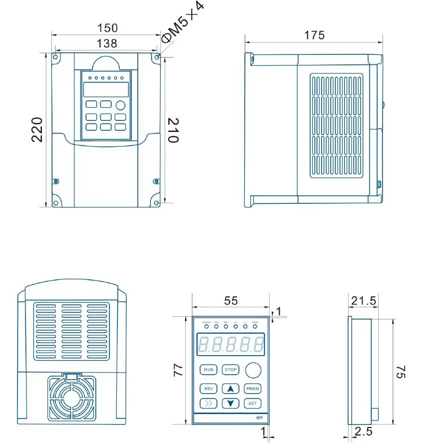 380v 5.5kw VFD инвертор с переменной частотой для ЧПУ шпинделя управления скоростью вращения шпинделя