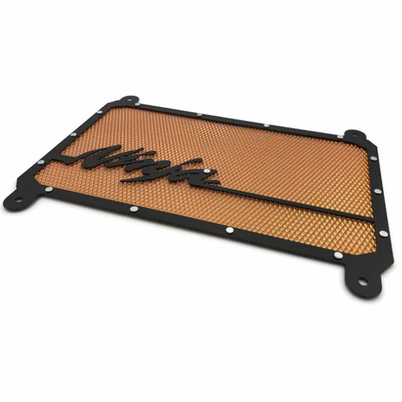For Kawasaki NINJA 400 ninja 400 motorcycle Radiator Grille Guard Cover Protector Radiator Guard water net protion - Цвет: Оранжевый