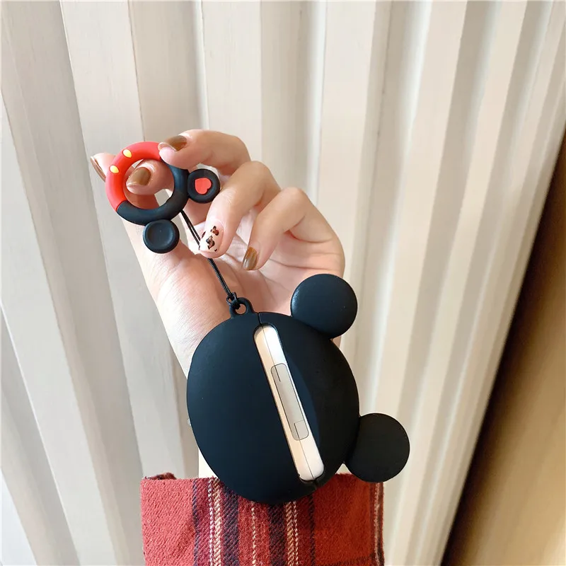 Чехол для наушников с Bluetooth для Airpods Pro, Милые силиконовые аксессуары, защитный чехол для Air Pod 3, мультяшный Микки и Минни, Bulbasaur