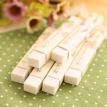 

1 Pcs Long Strip Solid Color Rubber Pencil Erasers Student Stationery Office School Correction Drawing Sketch Tools Gifts