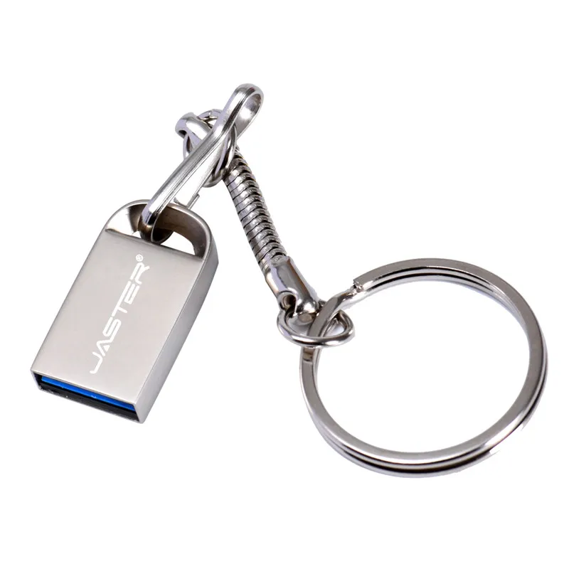JASTER USB 2,0, мини металлический USB флеш-накопитель, 4 ГБ, 8 ГБ, 16 ГБ, 32 ГБ, 64 ГБ, флеш-накопитель, Водонепроницаемая usb флешка, флешка, высокая скорость, логотип на заказ - Цвет: Серебристый