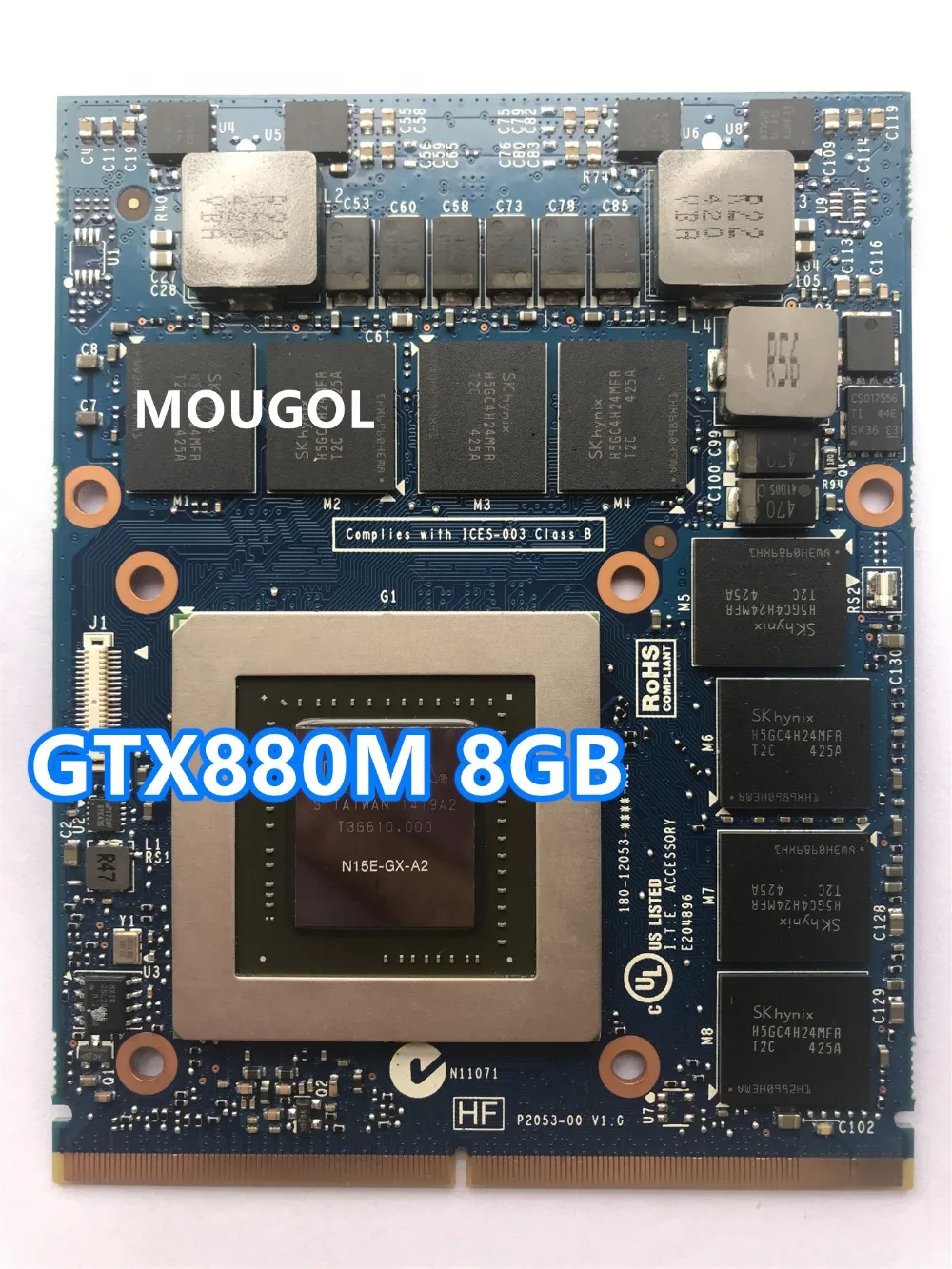 GTX880M 8 Гб Графика видеокарта для DELL M17X R4 R5 M18X R2 R3 ноутбук JH9PP 0JH9PP N15E-GX-A2 GTX 880M DDR5 Дисплей карты