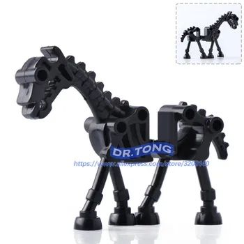 

DR.TONG Single Sale Medieval Castle Kingdoms Blue Lion Knights King Solider Shield Sword Building Blocks Toys Children Gifts