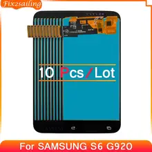 10pcs LCD TFT Incell For SAMSUNG GALAXY S6 G920 G920F LCD Replacment Parts Digitizer Assembly for SAMSUNG SM-G920F G920F G920FD